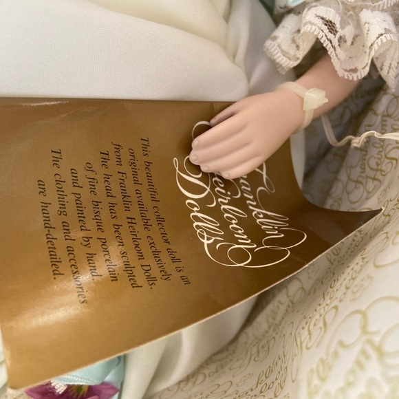 New new never used, has tag. Vintage, beautiful, it comes from original box . - Picture 5 of 8